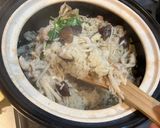 秋！ドッサリ茸と鶏肉の土鍋炊き込みご飯🍄‍🟫作り方3写真