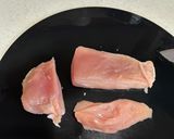 胸肉の塩麹焼き作り方1写真