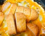 市販コロッケ★一玉・玉子コロッケ丼作り方1写真