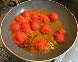 フレッシュバジルのトマトソースパスタ作り方3写真