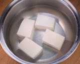 行列のうどんそば⑤ニラと豆腐の肉吸い🤩🍜作り方3写真