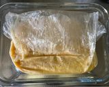 ヘルシーな豆腐のだし巻き玉子作り方3写真