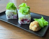 味変3階層!キャベツの押し寿司作り方10写真