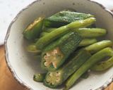 いんげん・オクラのソテー♪じっくり炒めて美味作り方5写真