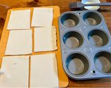 カップケーキ型でお花みたいなキッシュ♡作り方2写真