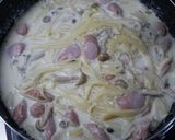 不器用牛乳でクリームパスタ作り方3写真