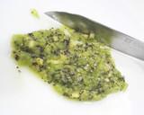 豚肉のソテー☆簡単カレーキウイソース作り方1写真