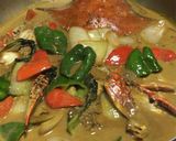 渡り蟹のグリーンカレー作り方18写真