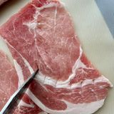 ご飯が進む！お肉柔らか！豚の生姜甘酢焼き作り方1写真
