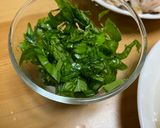 鯵の開きのおろしバジル和え作り方5写真