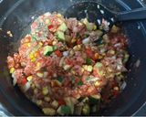 夏野菜がいっぱい入ったキーマカレー🍛作り方5写真