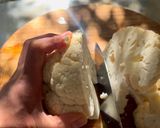 カリフラワーのガリマヨステーキ作り方1写真