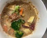 根菜茄子中華風クリーム梅味温野菜サラダ作り方9写真