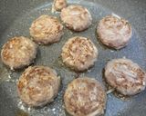 もやしとひき肉のハンバーグ風作り方8写真