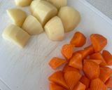 お手本のようなポトフ作り方1写真