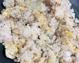 レトルトの肉団子とカット野菜の炒飯⭐︎簡単作り方7写真