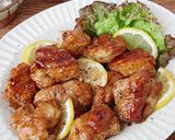 ☆簡単☆レモンバター醤油ペッパーチキン作り方4写真