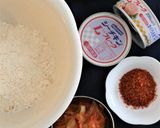 キムチチヂミ(김치부침개)作り方1写真