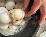 横浜発♡炊飯器で焼いたような塩味の卵作り方5写真
