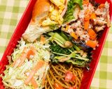 夜のお弁当🌙ナポリタンとウイグル風の回☪️時短で！作り方6写真