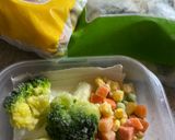 お弁当の野菜!ブロッコリーとミックスベジ作り方1写真