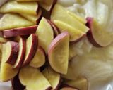 簡単ランチ♪さつま芋のスペイン風オムレツ作り方1写真