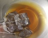 寒天でお手軽✬ほうじ茶パンナコッタ作り方1写真