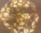 茄子と茗荷の味噌汁作り方6写真