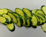 サラダチキンとキュウリと水菜の搾菜和え作り方3写真