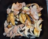 豚肉とナスのぶっかけそば作り方6写真