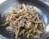 牛ごぼう煮作り方3写真