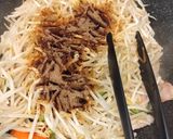 フライパンで大量の焼きそば（６人分）作り方4写真