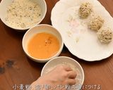 銅製たこ焼き器で作る　さつまいもコロッケ作り方11写真