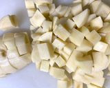 煮崩れなしの技で時短キューブポテトサラダ作り方2写真