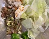ミョウガとレタスのサラダ作り方3写真