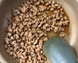 たっぷり甘辛！肉味噌のまぜうどん作り方3写真
