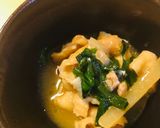 小鉢レシピ●あまから鶏皮ニラ炒め作り方1写真