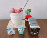 いちごと低脂肪ヨーグルト☆ケーキ風作り方6写真