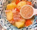 みそ豚肉じゃが作り方11写真