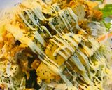ミニ豆腐の照り焼き風炒め／サラダ作り方3写真