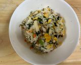 冷蔵庫にあったものチャーハン作り方5写真