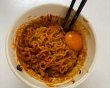 辛ラーメン混ぜ麺　アレンジレシピ作り方4写真