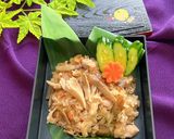 炊飯器で簡単★鶏ごぼうおこわ作り方7写真
