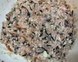 ひじき煮入り豆腐つくね♪作り方1写真