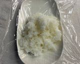 青のりと炒りごまの麺つゆおにぎり作り方1写真
