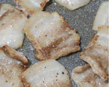 絶品♡豚バラとかぼちゃの甘酢ねぎだれ炒め作り方4写真
