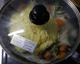 不器用残りカレーで焼きそば作り方2写真