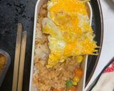 レンジ簡単洋風タコライス味オムライス弁当作り方12写真