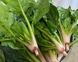 ほうれん草とベーコンの彩りサラダ♪作り方1写真