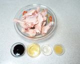 鶏手羽元のパパッと煮（フェーズフリー）作り方1写真
